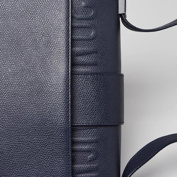 Christian Dior Blue Ultramatte Leather Montaigne 30 Flap Bag - Picture 7 of 10